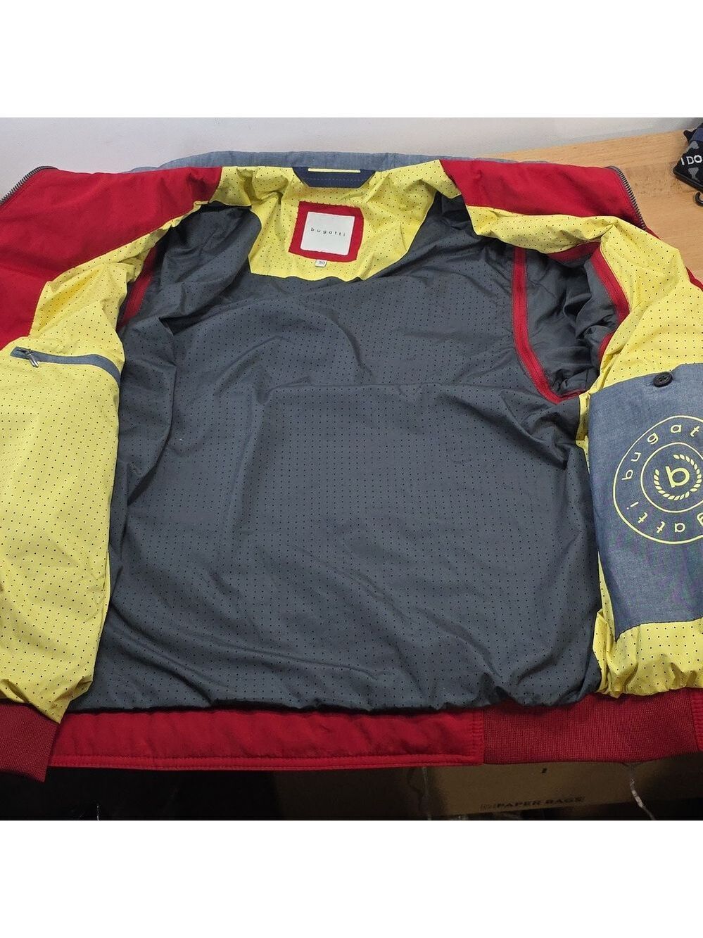 Bugatti Red Jacket - Picture 6 of 9